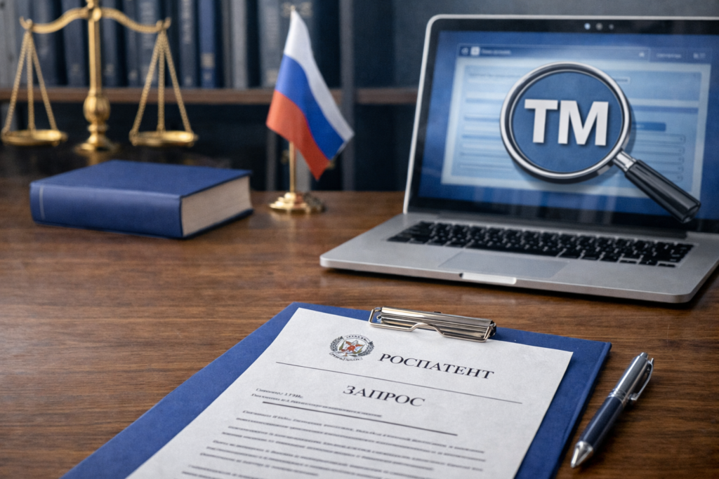 Запрос Роспатента по товарному знаку
